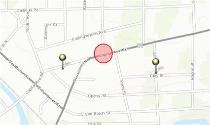 Traffic signal work map